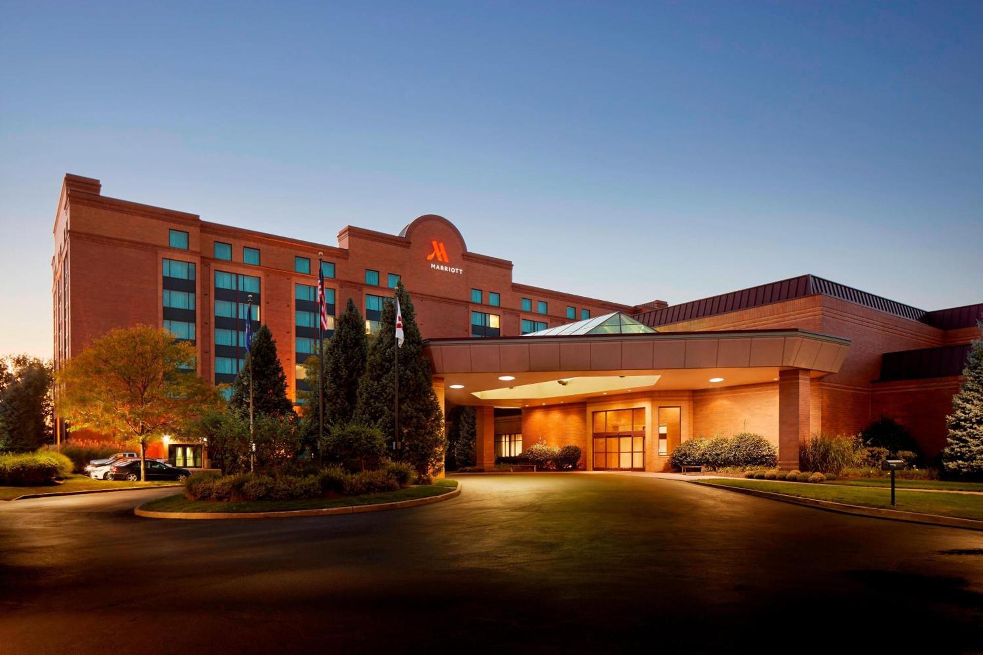 Marriott Hartford/Windsor Airport Otel Dış mekan fotoğraf